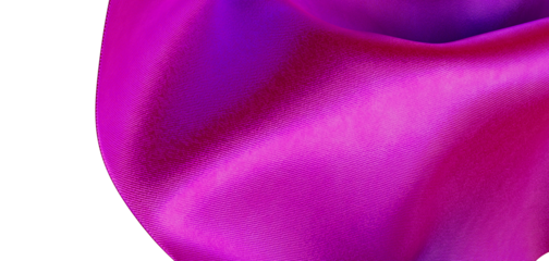Close up shot of vibrant pink and purple silk fabric with light, creating an elegant and luxurious background for variou