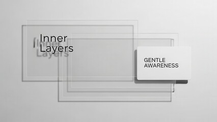 Gentle Awareness Concept Layers Design