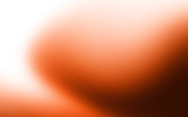 Transparent dark orange liquid gradient with noise texture