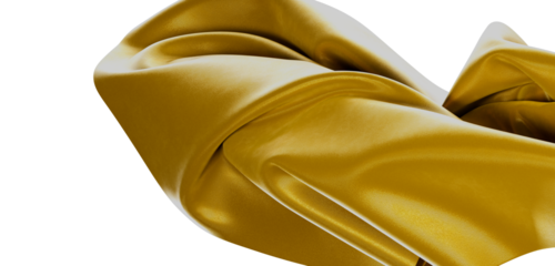 Abstract close up of a gold shimmering fabric. Perfect for luxury concepts, fashion design, and texture backgrounds.