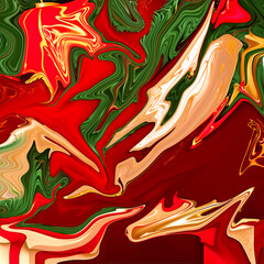 Obraz premium Swirling colors of abstract art