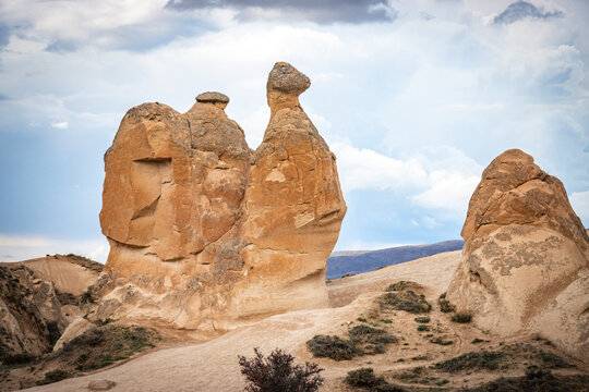 camel formation, devrent valley, valley of imagination, cappadocia, chimneys, fairy chimneys, rock formations, hiking, outdoor, turkey, turkiye