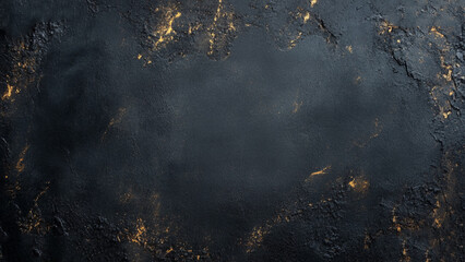 Natural black marble with golden effect texture for skin tile wallpaper luxurious background, for design art work. Stone ceramic art wall interiors backdrop design. 