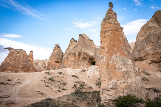 devrent valley, valley of imagination, cappadocia, chimneys, fairy chimneys, rock formations, hiking, outdoor, turkey, turkiye