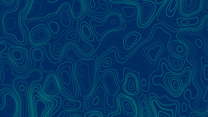 Topographic map background concept. Topo contour map. Rendering abstract illustration. Vector abstract illustration. Geography concept. paper texture design .Imitation of a geographical map © Creative