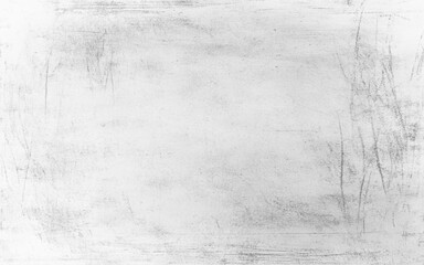 Fototapeta premium Grunge background. White cement wall background in vintage style for graphic design or wallpaper. Pattern of soft concrete floor in retro concept.