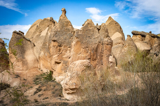 devrent valley, valley of imagination, cappadocia, chimneys, fairy chimneys, rock formations, hiking, outdoor, turkey, turkiye