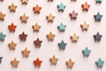 stars in pastel colors wallpaper design
