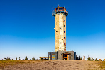 Winterwanderung im Th&uuml;ringer Wald auf den h&ouml;chsten Punkt am Rennsteig den Schneekopf - Th&uuml;ringen - Deutschland