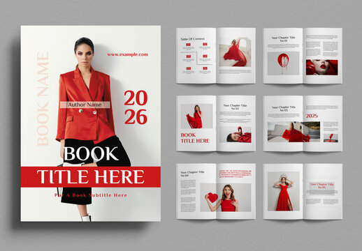 Book Title Name Here Layout