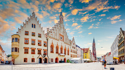 Altstadt, Landshut, Deutschland 