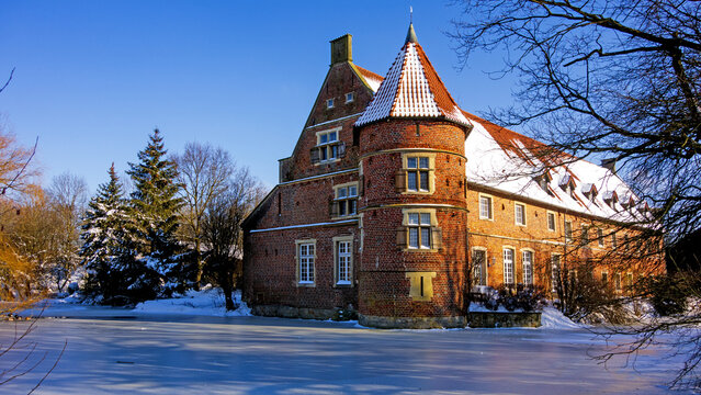 Haus V&ouml;geding, Burg in M&uuml;nster.