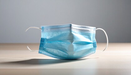 Modern Face Mask Advertising Concept for Health and Lifestyle Protection