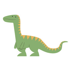 Fototapeta premium Cute dinosaur cute standing