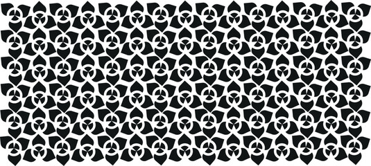 A large group of cartoon pandas with peace signs