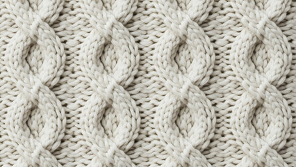 Closeup of white woven fabric texture
