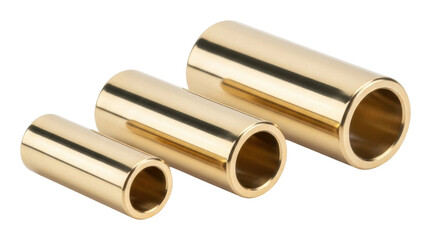 Brass tube manufacturing process industrial facility technology isolated on transparent background