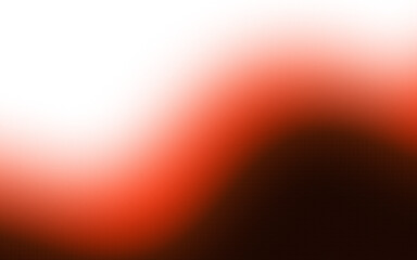 Dark orange gradient wave blurred textured with halftone dots