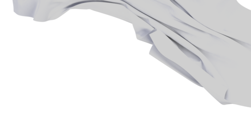 Abstract image of white fabric flowing, offering a clean, airy and modern aesthetic, perfect for creative projects and b