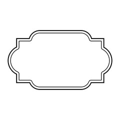 Fototapeta premium Vintage stroke frames