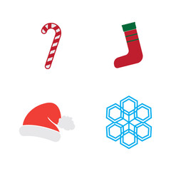 christmas icon  vector illustration template design