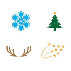 christmas icon  vector illustration template design