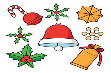 christmas bells set
