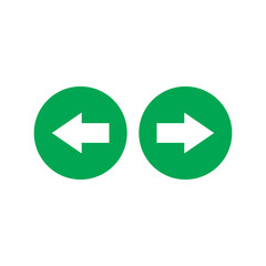 Right Left Arrow Icon &ndash; Horizontal Two Way Direction Symbol