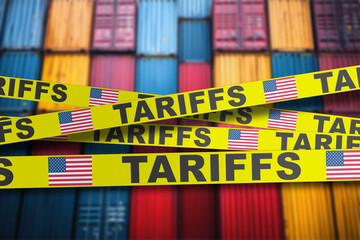 US customs tariff tape sealing cargo containers, trade restrictions