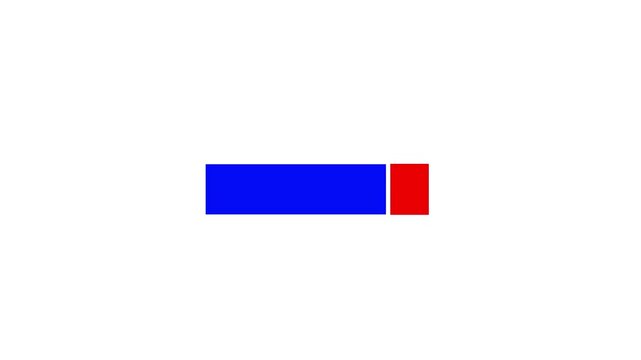 Minimalist lower third animation. Suitable for content information or broadcasting. Video animation in 4k quality, There is space for logo placement