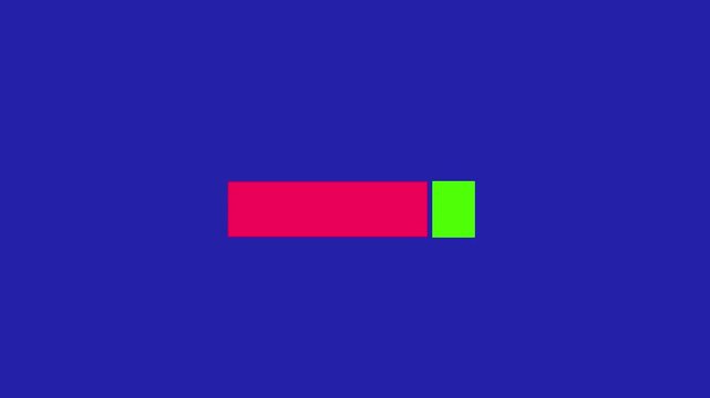 Minimalist lower third animation. Suitable for content information or broadcasting. Video animation in 4k quality, There is space for logo placement