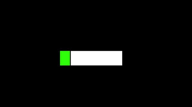 Lower Third Title Red-White, Animated Template on Blank Background. Minimalist lower third animation with red colors. Suitable for content information or broadcasting. Video animation in 4k quality