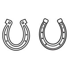 horseshoe icon Vector 