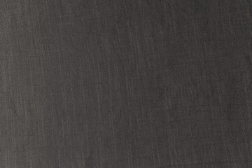 Fototapeta premium Black eco fabric texture background close up