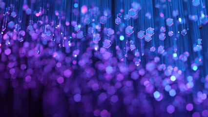 Abstract Hexagon Lights