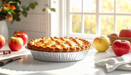 Apple Pie with Fresh Apples