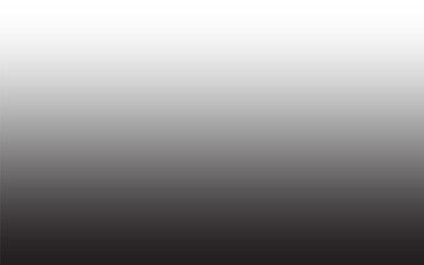 Black transparent gradient shadow for design. A serene gradient background transitioning from white to dark grey viewed from a straight-on perspective