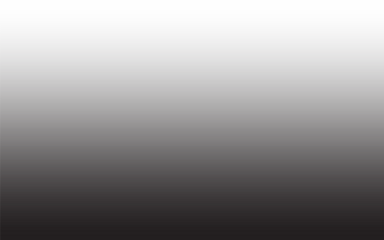 Black transparent gradient shadow for design. A serene gradient background transitioning from white to dark grey viewed from a straight-on perspective