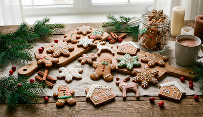 christmas gingerbread cookies