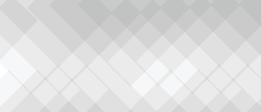 White and gray with black  abstract vector long minimal banner Vector abstract graphic geometric Pattern design background template.