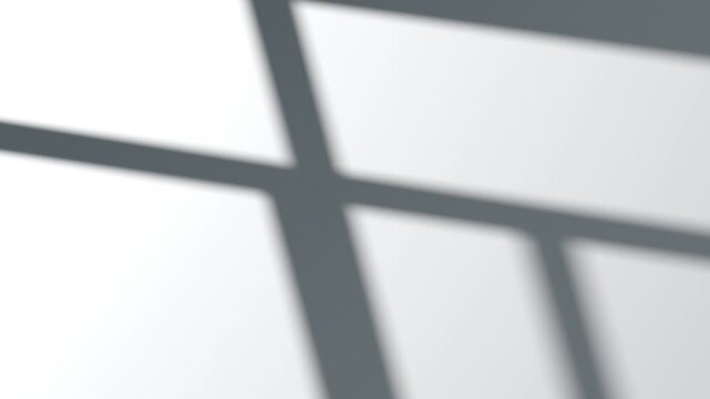 Abstract window sashes shadow moving backdrop, looped animation