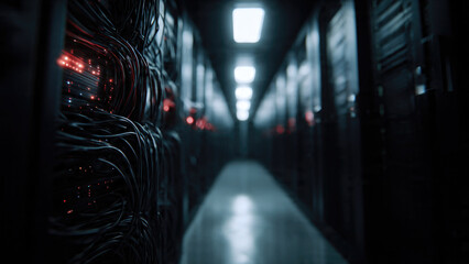 Data Center Server Room