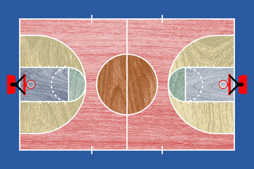 basketball court (artwork 4) © mr.mmz