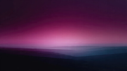 Fototapeta premium Dreamy Mountain Landscape at Dusk