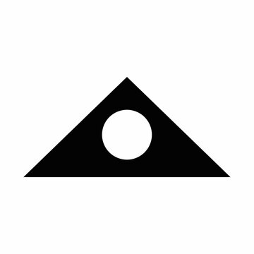 Triangle Angle Rule silhouette image