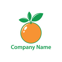 orange silhouette logo design vector line art logo design
