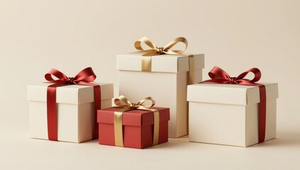 Fototapeta premium christmas gift box