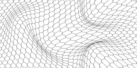 Mesh texture for fishing nets. Grunge pattern for sportswear or soccer goal, volleyball net, basketball hoop, hockey, athletics. eps10 © kurnia