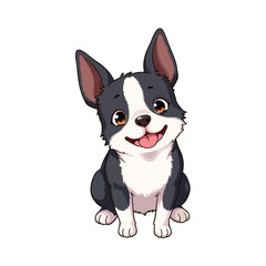 Cute Boston Terrier Clipart 10