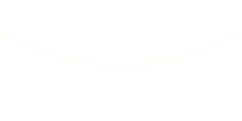 String lights effects decorations on transparent background 